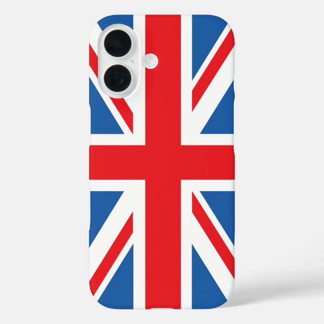 Coques Case-Mate iPhone Conception Union Jack/Drapeau (Verso)