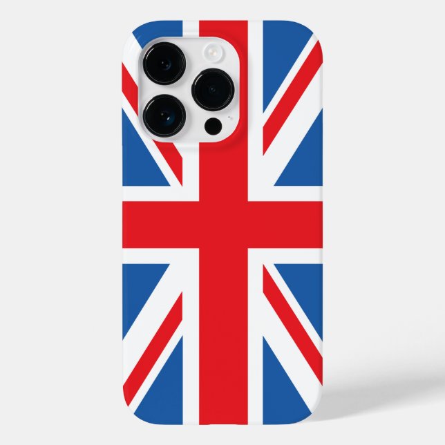 Coques Case-Mate iPhone Conception Union Jack/Drapeau (Verso)
