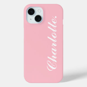 Coque Pour iPhone 15 Concevez Votre Propre Nom sur Ceci