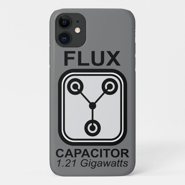 Coques Case-Mate iPhone Condensateur FLUX 1,21 Gigawatts (Dos)