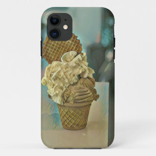Case-Mate iPhone Case cône de crème glacée au chocolat