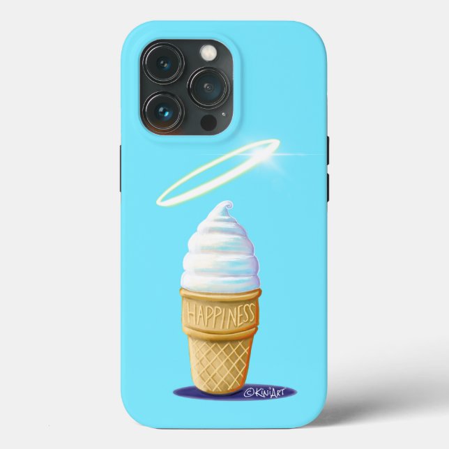 Coques Case-Mate iPhone Cône de crème glacée KiniArt (Verso)
