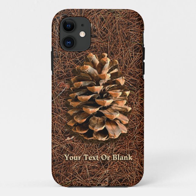 Coques Case-Mate iPhone Cône De Pin Sur Aiguilles Tombées (Dos)