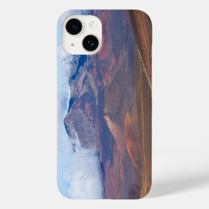 Coque Pour iPhone 14 cônes de cendres et montagnes au cratère haleakala