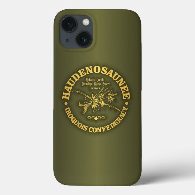 Coques Case-Mate iPhone Confédération iroquoise (Haudenosaunee) (Verso)