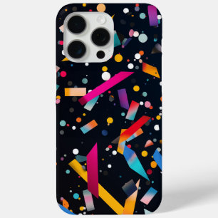 Coque iPhone 15 Pro Max Confetti aux couleurs vives
