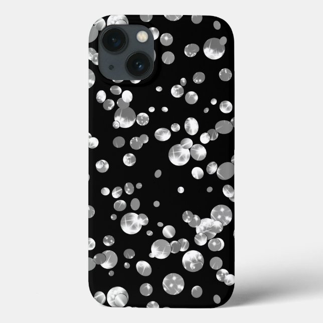 Coques Case-Mate iPhone confetti d'or (Verso)