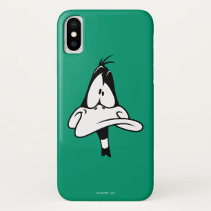 Coque iPhone X Confused DAFFY DUCK™ Face