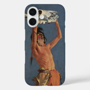 Coques iPhone 16 Conjuring Back the Buffalo de Frederic Remington
