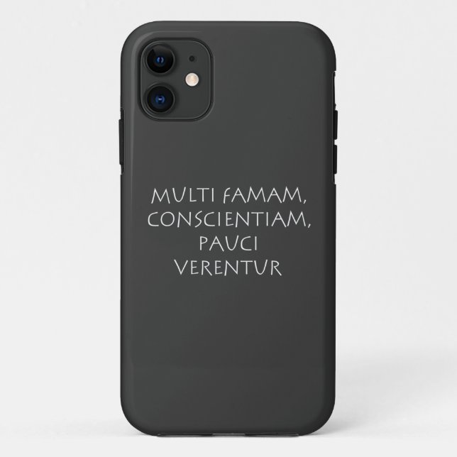 Coques Case-Mate iPhone Connaissance multifamillaire pauci verentur (Dos)