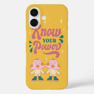 Coques iPhone 16 Connaissez votre Power Retro Champignons esthétiqu