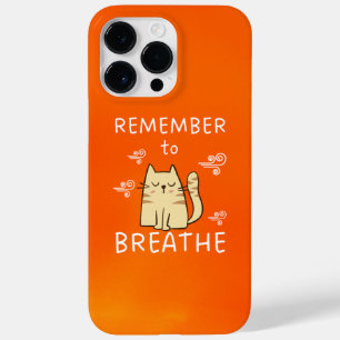 Coque Pour Pour iPhone 14 Pro Max Conseil d'auto-soins - Pensez à respirer