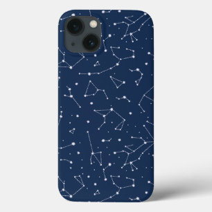 Case-Mate iPhone Case Constellations Starry Sky Navy Blue