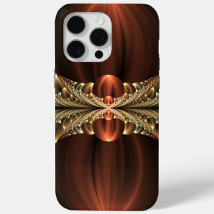 Coque iPhone 15 Pro Max Construction d'Imaginaires Art Fractal Abstrait br