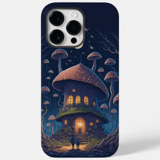 Coque Pour Pour iPhone 14 Pro Max Conte Fée Enchantant Maison de Champignons
