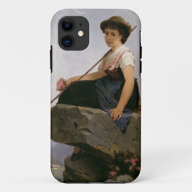 Coques Case-Mate iPhone Contemplation (huile sur le panneau) (Dos)