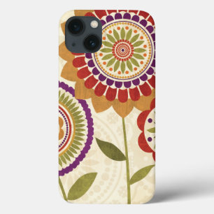 iPhone 13 Case Contemporary Fall Flowers