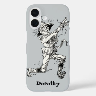 Coques iPhone 16 Contes de fées vintage de l'oz, l'épouvantail