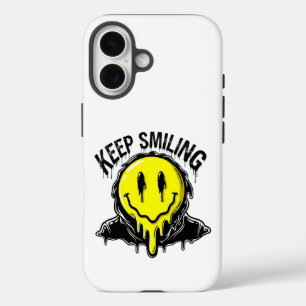 Coques iPhone 16 Continuez à sourire