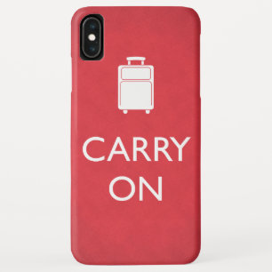 Case-Mate iPhone Case CONTINUEZ - Bagages - Rouge Drôle