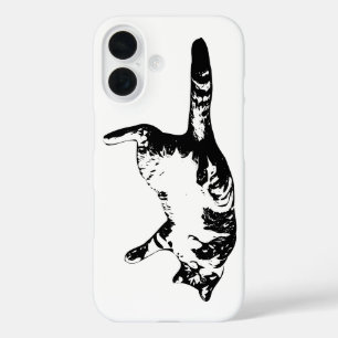 Coques iPhone 16 Contour du tableau, calme minimal