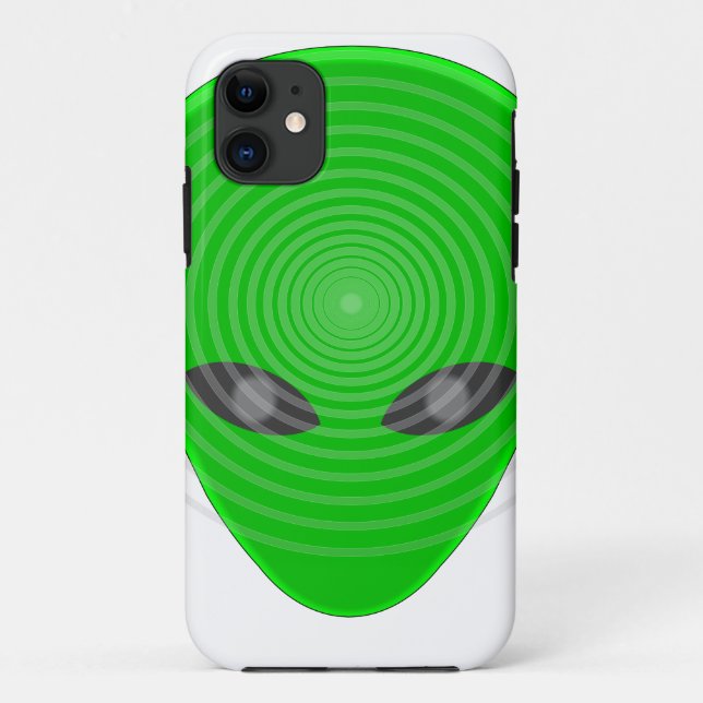 Coques Case-Mate iPhone Contrôle mental de la tête de l'Alien (Dos)