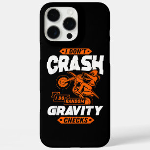 Coques iPhone 16 Pro Max Contrôles de gravité aléatoires - Motocross & Dirt