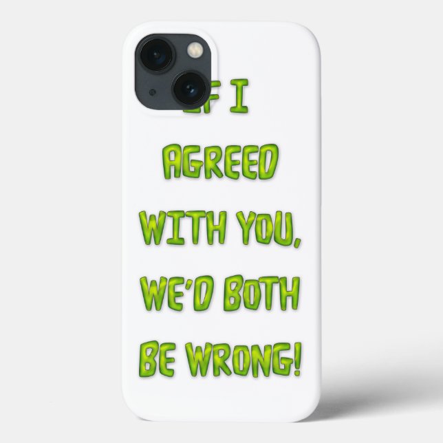 Coques Case-Mate iPhone Convenez le texte drôle (Verso)