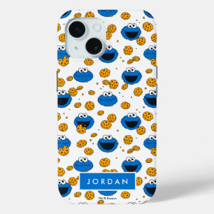 Coque Pour iPhone 15 Cookie Monster   C pour Cookie Pattern