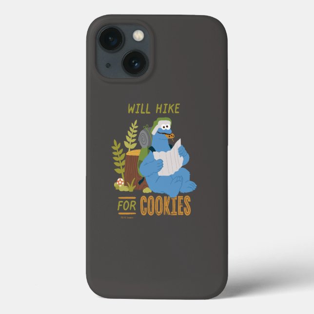Coques Case-Mate iPhone Cookie Monster | Randonnée Pour Les Cookies (Verso)