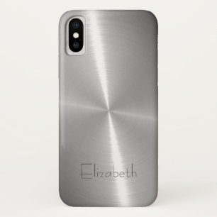 Coque Case-Mate Pour iPhone Cool brillant radial acier métallique