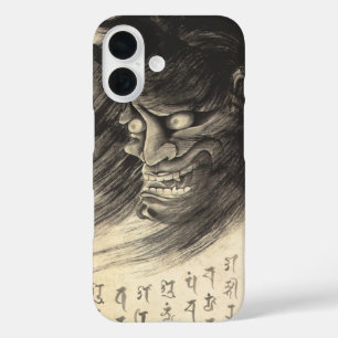 Coques iPhone 16 Cool classic vintage japanese demon tattoo