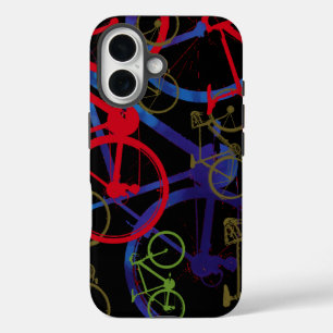 Coques iPhone 16 Cool de vélos urbains graphiques