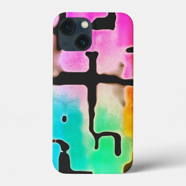Coques Case-Mate iPhone Cool funky aux couleurs vives Abstrait (Verso)