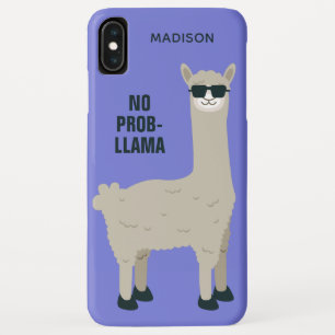 Case-Mate iPhone Case Cool Llama personnalisé nom et couleur des cas de