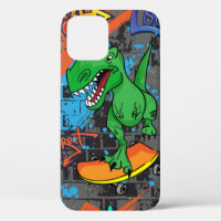 Cool lumineux motif transparent avec dinosaure sur