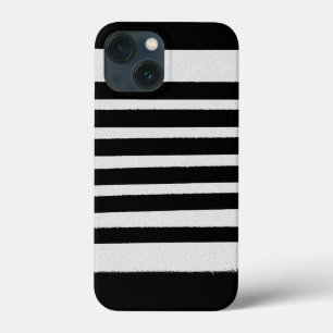 Etui iPhone Case-Mate Cool noir blanc rayures Motifs simples