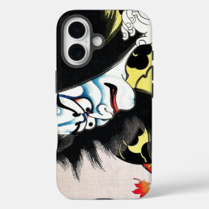 Coques iPhone 16 Cool oriental japonais Togakushi kabuki acteur