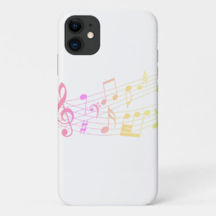 Case-Mate iPhone Case Cool Simple White Magic Rainbow Music Notes