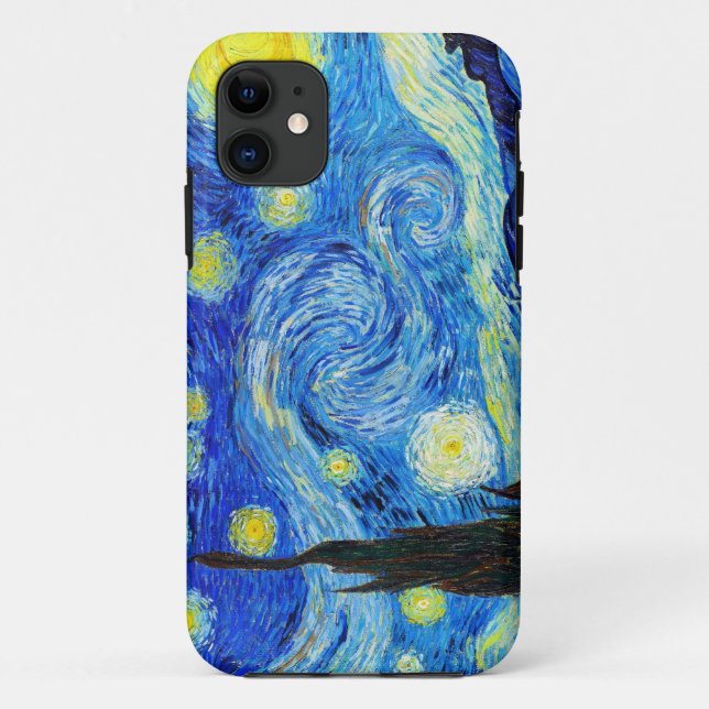 Coques Case-Mate iPhone Cool Starry Night Vincent Van Gogh (Dos)