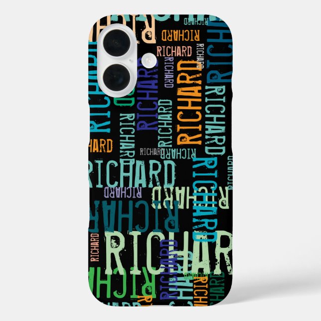 Coques Case-Mate iPhone Cool & Typographie moderne Nom (Verso)