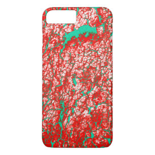Etui iPhone Case-Mate Cool unique rose rouge vert rouge Motif Abstrait