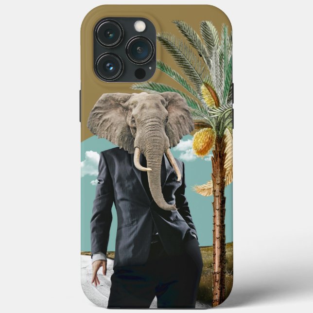 Coques Case-Mate iPhone Cool Urban Safari Wild Man Collage (Verso)
