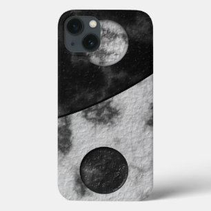 iPhone 13 Coque Copie de marbre de Yin Yang
