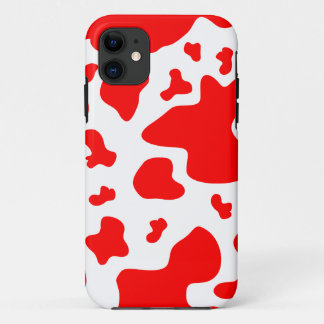 Etui iPhone Case-Mate Copie rouge/blanche renversante de vache - cas de