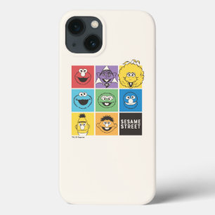 Case-Mate iPhone Case Coprotagonistes de 1, rue Sésame   Blocs de couleu