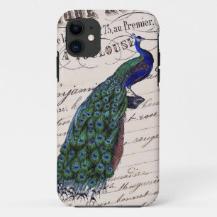 Case-Mate iPhone Case Coq bleu chic Vintage