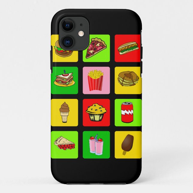 Coques Case-Mate iPhone Coque-compagnon d'iPhone de drogué d'aliments de (Dos)