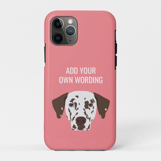 Coques Case-Mate iPhone Coque-coque iphone dalmate Brown (Dos)