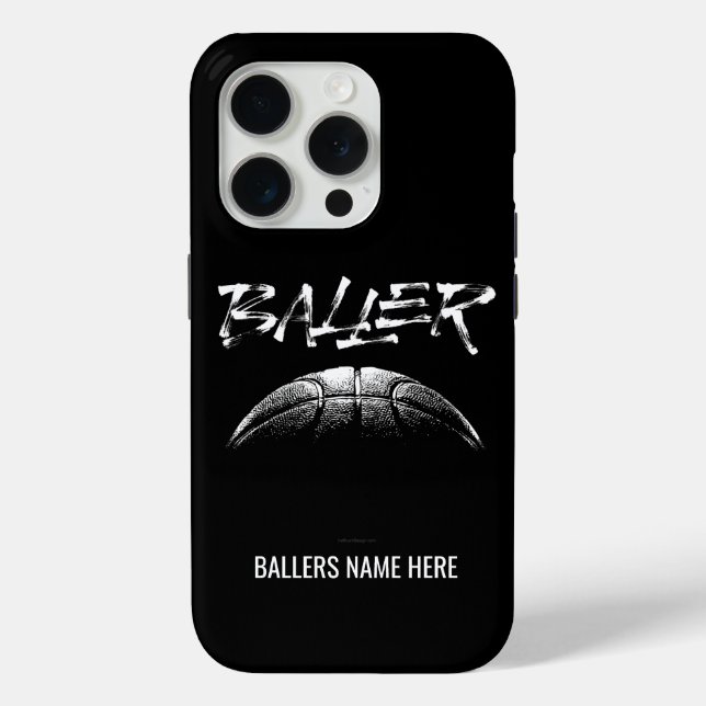 Coques Case-Mate iPhone Coque-coque iphone de basket-ball (Verso)